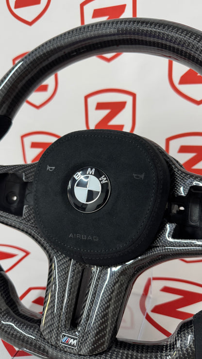 BMW F4X / F9X / G-Chassis Carbon Fiber Steering Wheel - Customizable