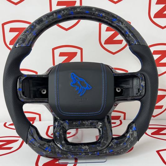 2021-2025 Ford F150 Forged Carbon Fiber Steering Wheel - Preset