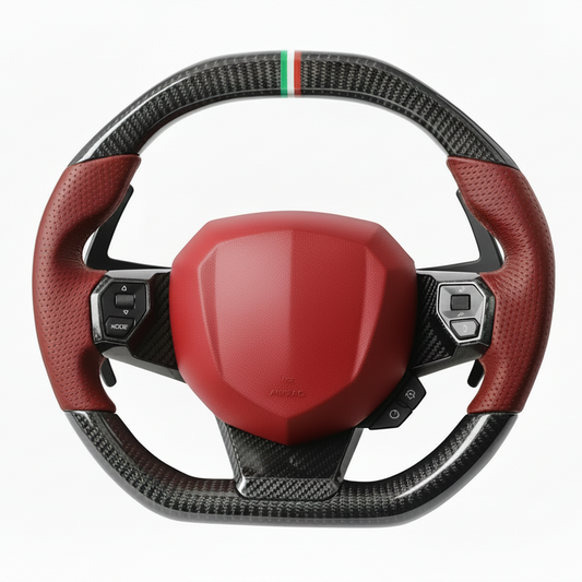 Lamborghini Aventador Carbon Fiber Steering Wheel - Customizable