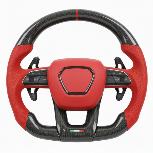 2018-2025+ Lamborghini Urus Carbon Fiber Steering Wheel - Customizable