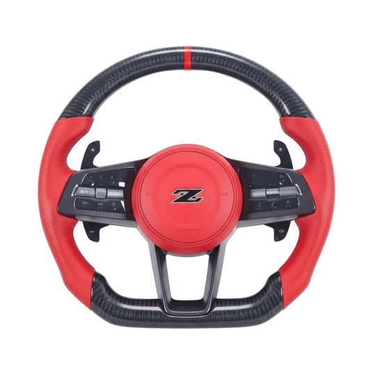 23+ Nissan Z Carbon Fiber Steering Wheel - Customizable