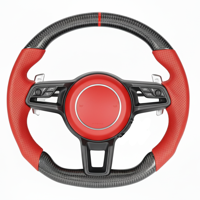 2013-2024 Porsche Cayman 718 Carbon-Lenkrad – Anpassbar