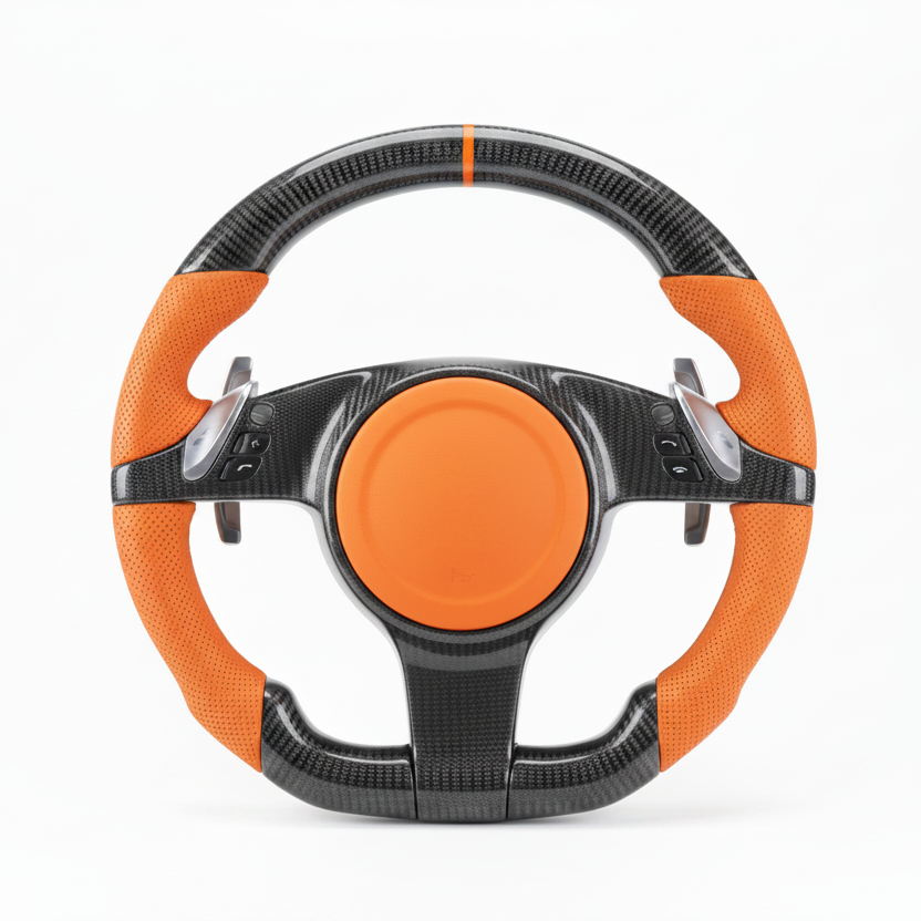 2011–2016 Porsche Cayenne (958) Carbon Fiber Steering Wheel – Customizable