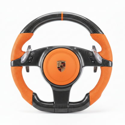 2011–2016 Porsche Cayenne (958) Carbon Fiber Steering Wheel – Customizable