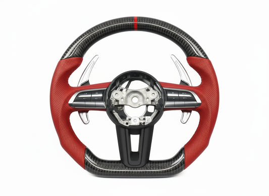 2020-2024 Mazda 3, CX30, MX30 Carbon Fiber Steering Wheel - Customizable