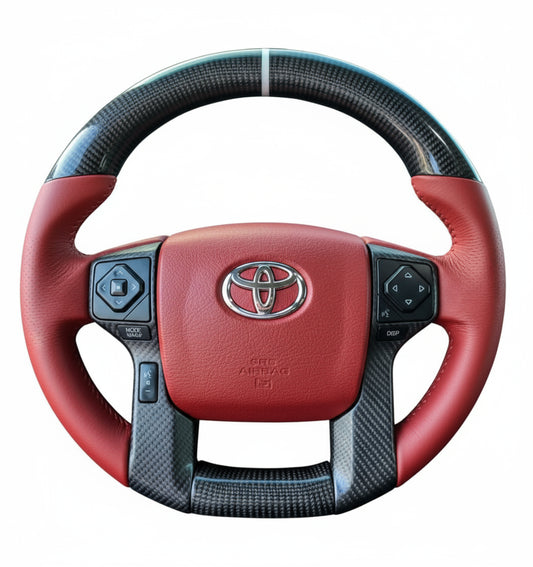 2014-2021 Toyota Tundra Carbon Fiber Steering Wheel - Customizable