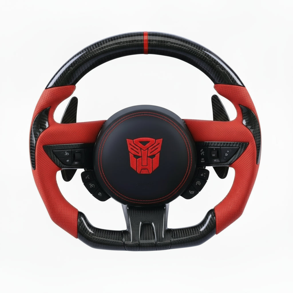Volante de fibra de carbono para Chevrolet Camaro 2010-2011 - Personalizable