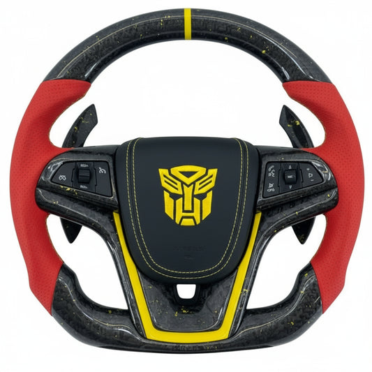 2012-2015 Chevrolet Camaro Carbon Fiber Steering Wheel - Customizable
