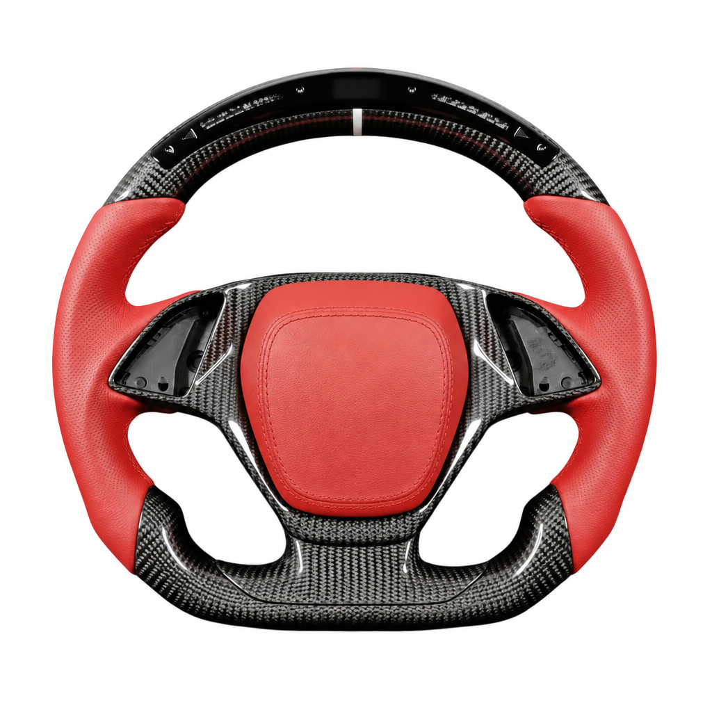 2014-2019 Chevrolet Corvette C7 Carbonfaser-Lenkrad – Anpassbar