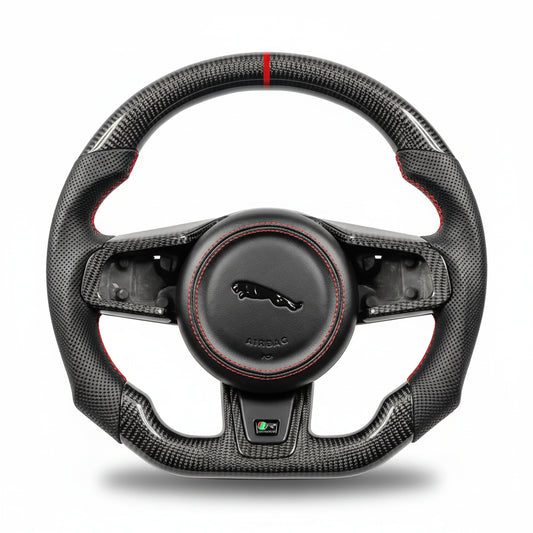 2022–2026 Jaguar F-Type / F-PACE Carbonfaser-Lenkrad – Anpassbar