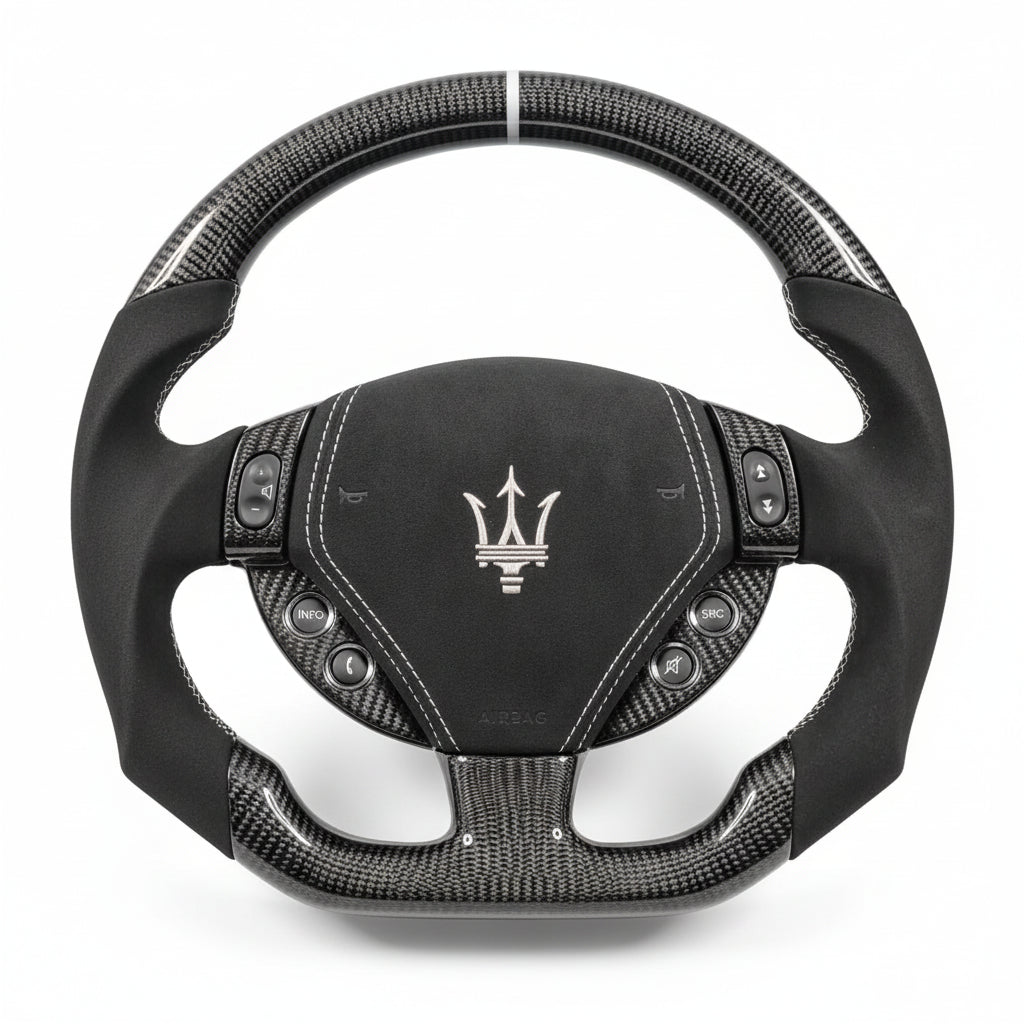 2003–2019 Maserati Quattroporte / GranTurismo / GranCabrio Carbon Lenkrad – anpassbar