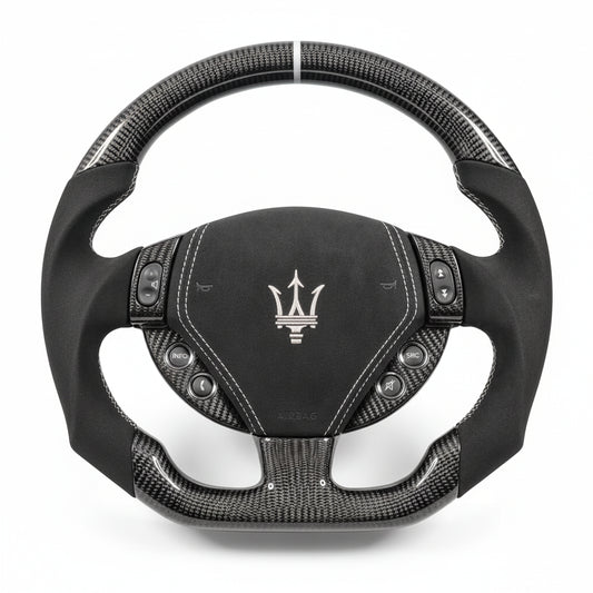 2003–2019 Maserati Quattroporte / GranTurismo / GranCabrio Carbon Lenkrad – anpassbar