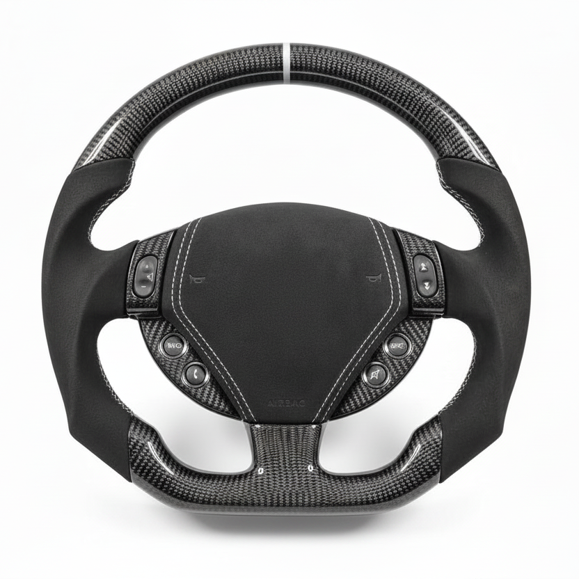 2003–2019 Maserati Quattroporte / GranTurismo / GranCabrio Carbon Lenkrad – anpassbar