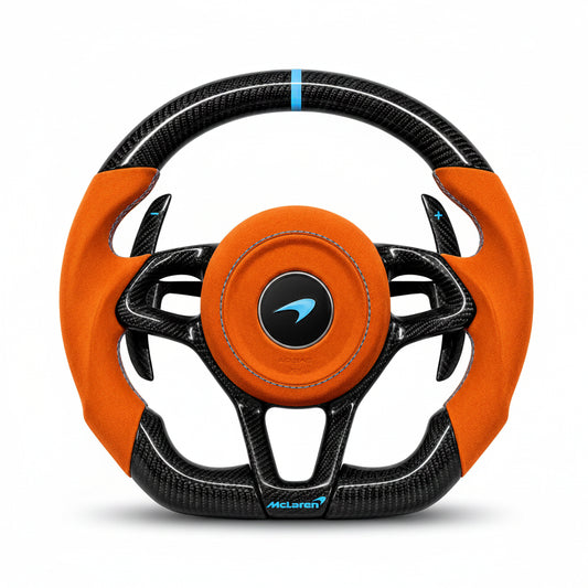 2011–2021 McLaren MP4-12C / 570S / 600LT / 675LT Carbonfaser-Lenkrad – Anpassbar