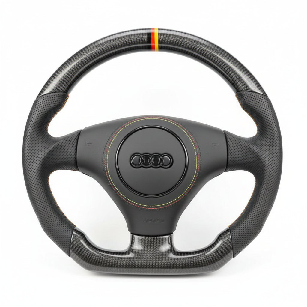 Audi B6/B7 A4 / S4 / RS4 / A6 / S6 / RS6 Carbon Fiber Steering Wheel – Customizable