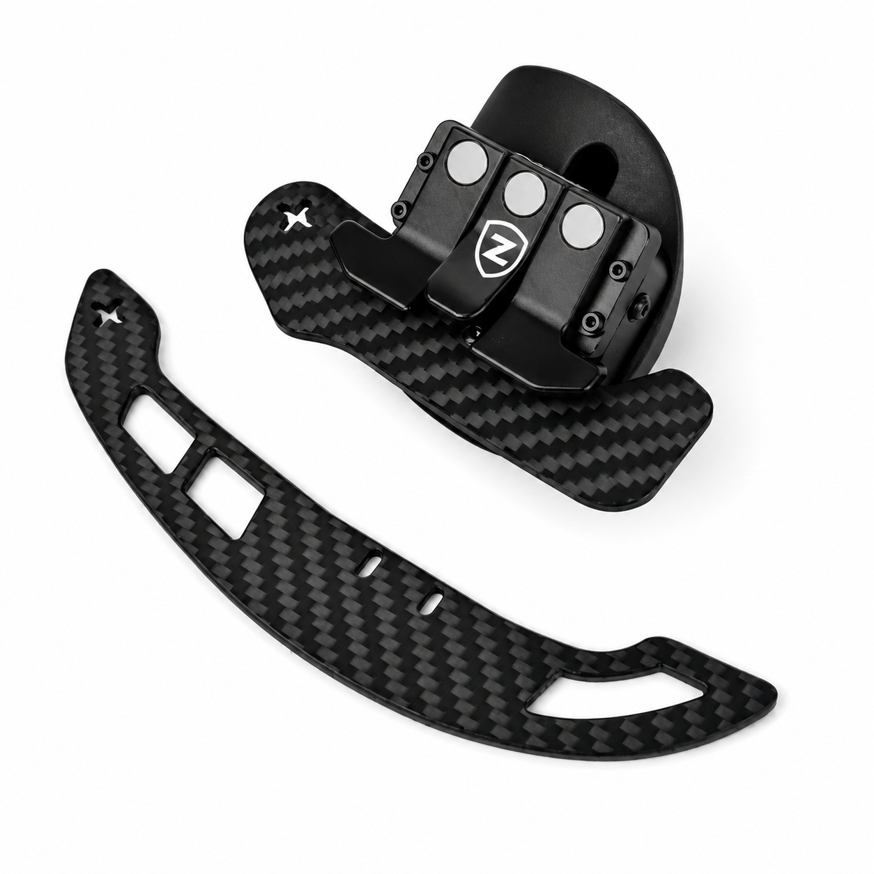 2015+ Dodge / Chrysler / Jeep Carbon Fiber Magnetic Paddle Shifters – Racing Series™