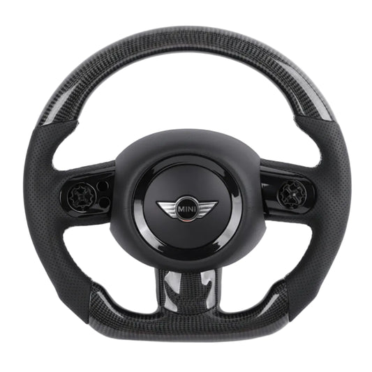 2014+ MINI Cooper F55 / F56 / F57 / F60 Carbon Fiber Steering Wheel – Customizable