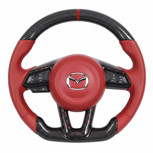 2016-2021 Mazda 6 Carbon Fiber Steering Wheel - Customizable