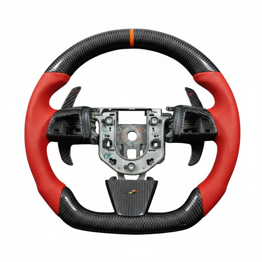 2008-2014 Cadillac CTS/CTS-V Carbon Fiber Steering Wheel - Customizable