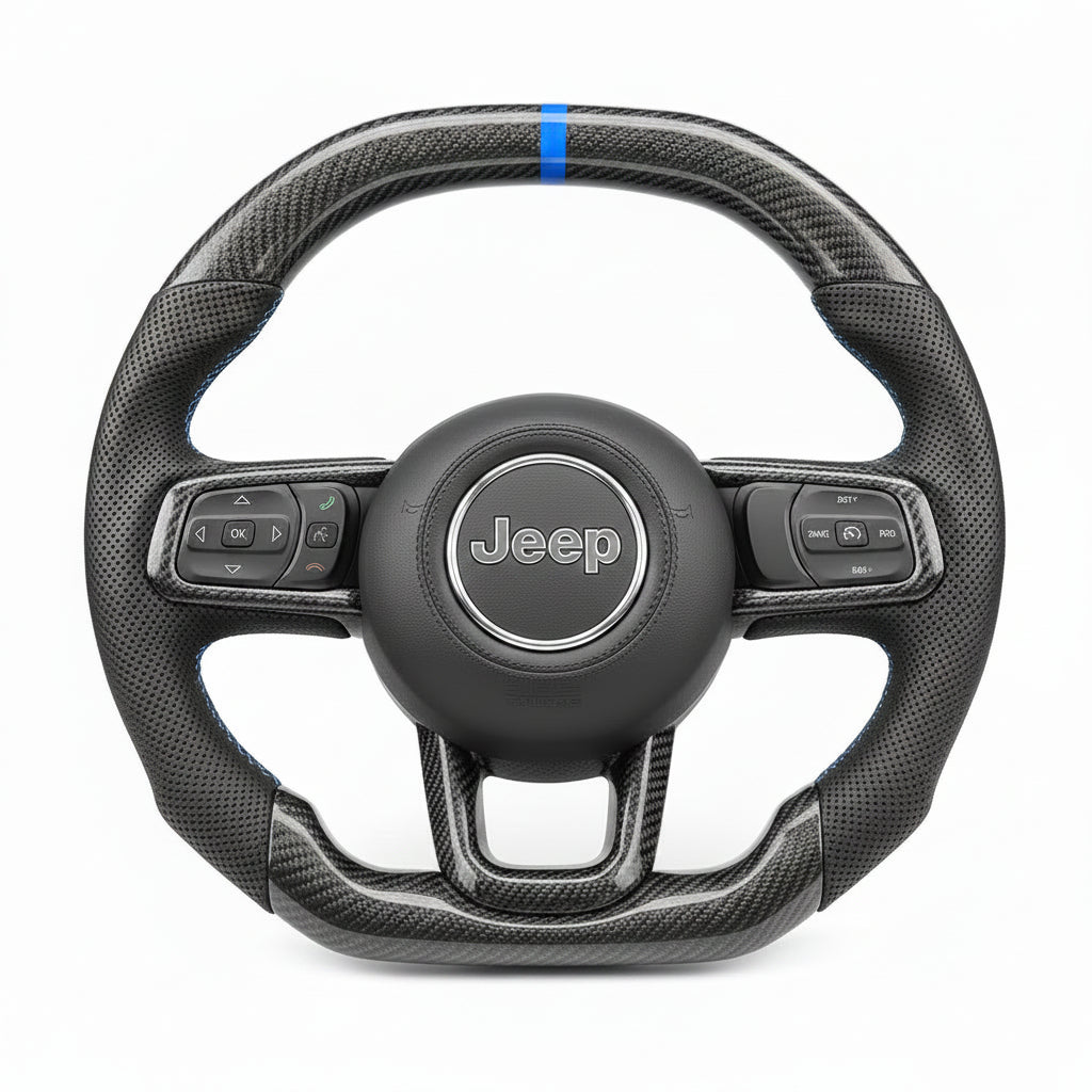 2018+ Jeep Gladiator JT Carbon Lenkrad – anpassbar
