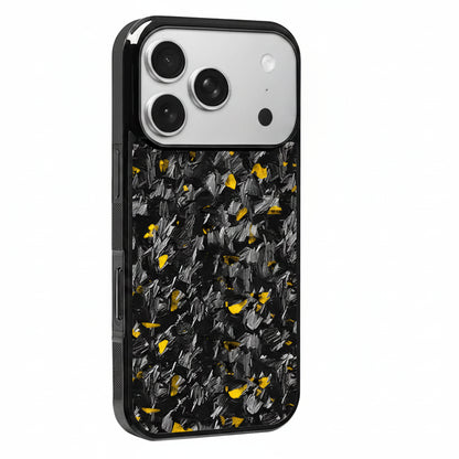 iPhone Colored Flake Forged Carbon Fiber Case