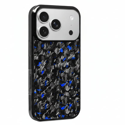 iPhone Colored Flake Forged Carbon Fiber Case