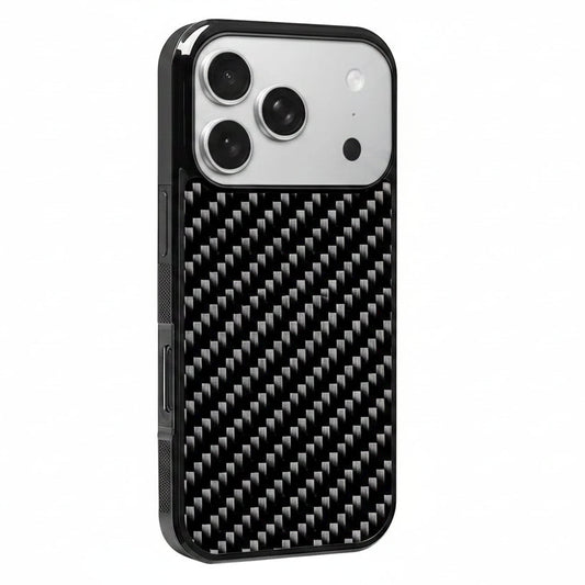 Funda de teléfono de fibra de carbono