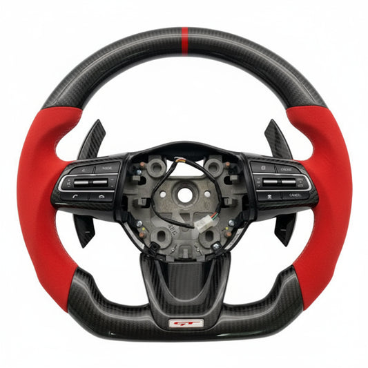2017-2024 Kia Stinger Carbon Fiber Steering Wheel - Customizable