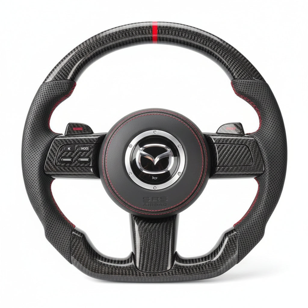 2006–2015 Mazda Miata MX-5 (NC) Carbonfaserlenkrad – Anpassbar