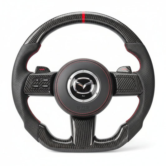 2006–2015 Mazda Miata MX-5 (NC) Carbonfaserlenkrad – Anpassbar