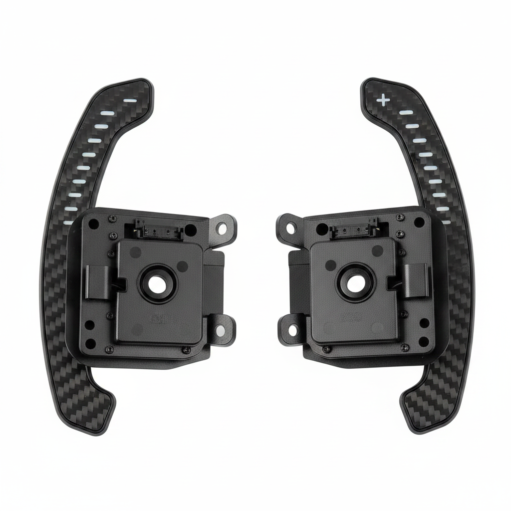 2014–2019 Chevrolet Corvette C7 F1 Series™ LED Magnetic Carbon Fiber Paddle Shifters