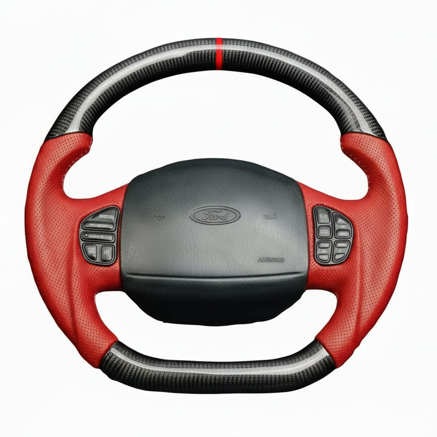 1997–2004 Ford F-150 Carbon Fiber Steering Wheel – Customizable