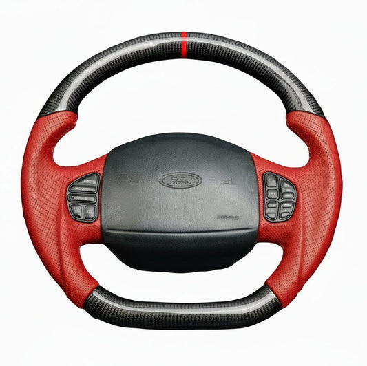 1997–2004 Ford F-150 Carbon Fiber Steering Wheel – Customizable