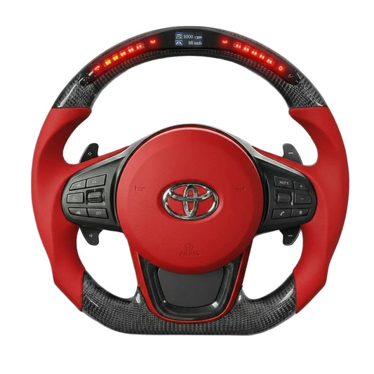 Toyota Supra MK5 Carbon Fiber Steering Wheel - Customizable