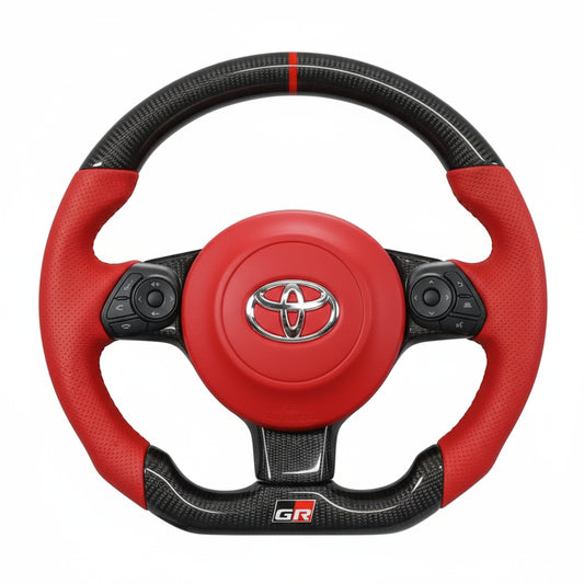 2021+ Toyota GR86 Carbon Fiber Steering Wheel - Customizable