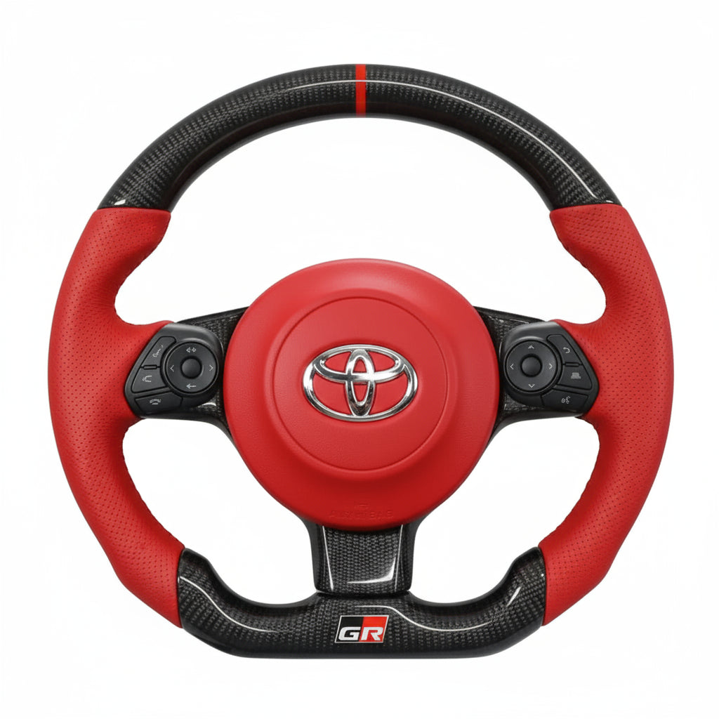 2017+ Toyota 86/GR86 Carbon Fiber Steering Wheel - Customizable