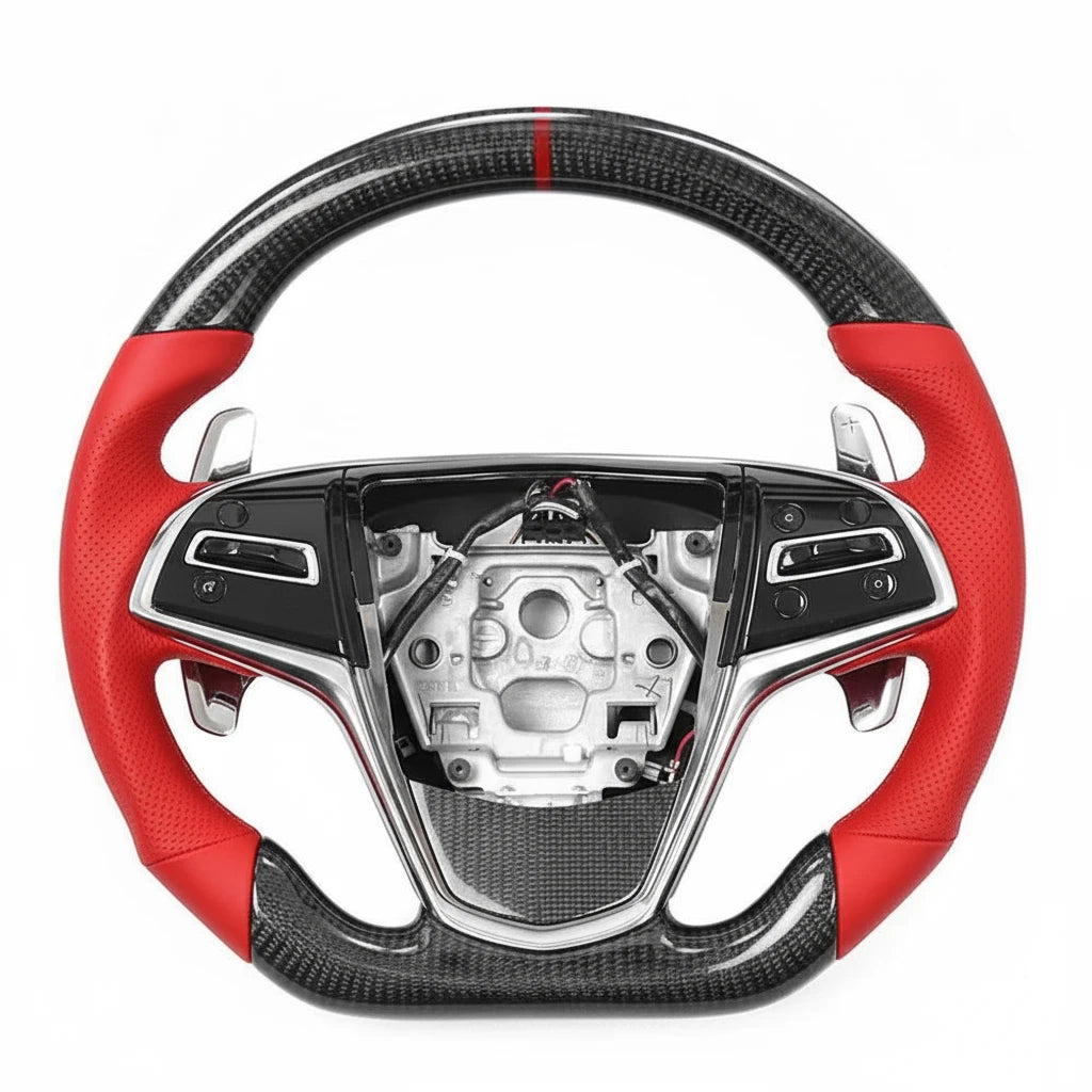 2014-2019 Cadillac CTS | ATS Carbon Fiber Steering Wheel - Customizable