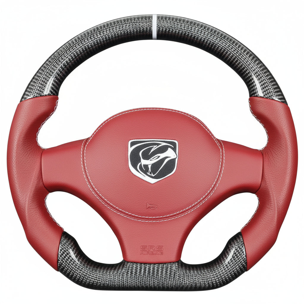 Volante de fibra de carbono para Dodge Viper 1996-2010 - Personalizable