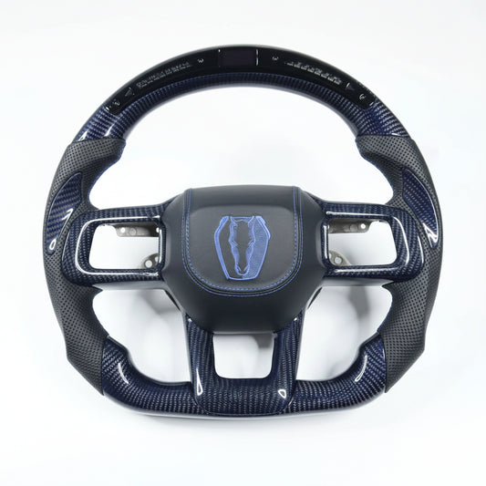 2024+ Ford Mustang Dark Horse Carbonfaser-Lenkrad – Anpassbar