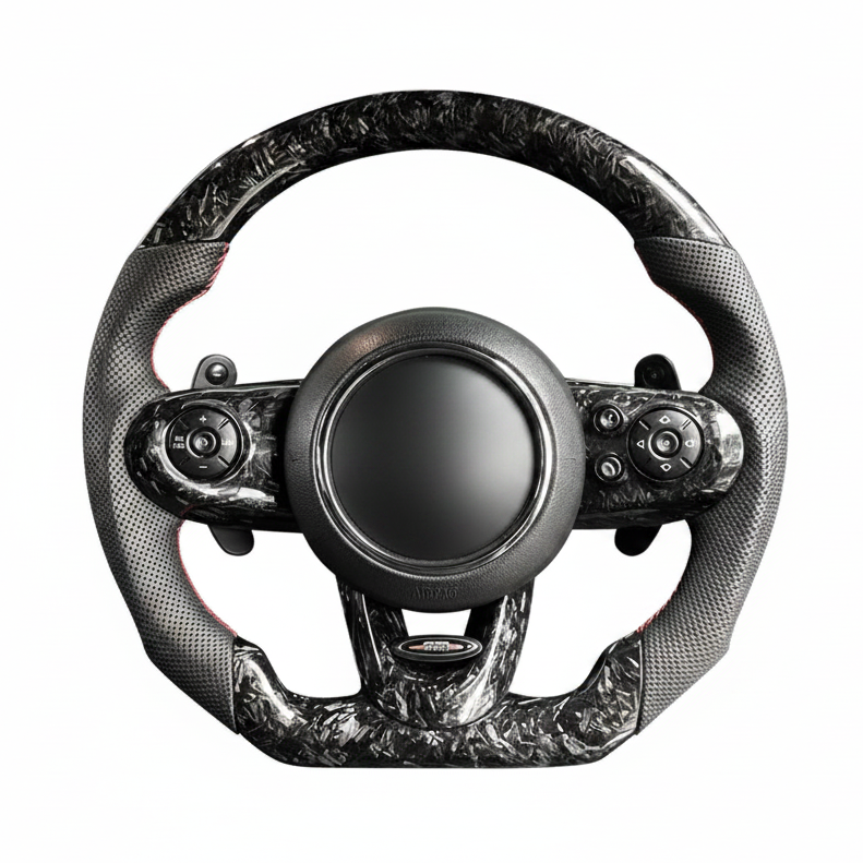 2014–2021+ MINI Cooper F54 / F55 / F56 / F57 / F60 Carbon Fiber Steering Wheel – Customizable